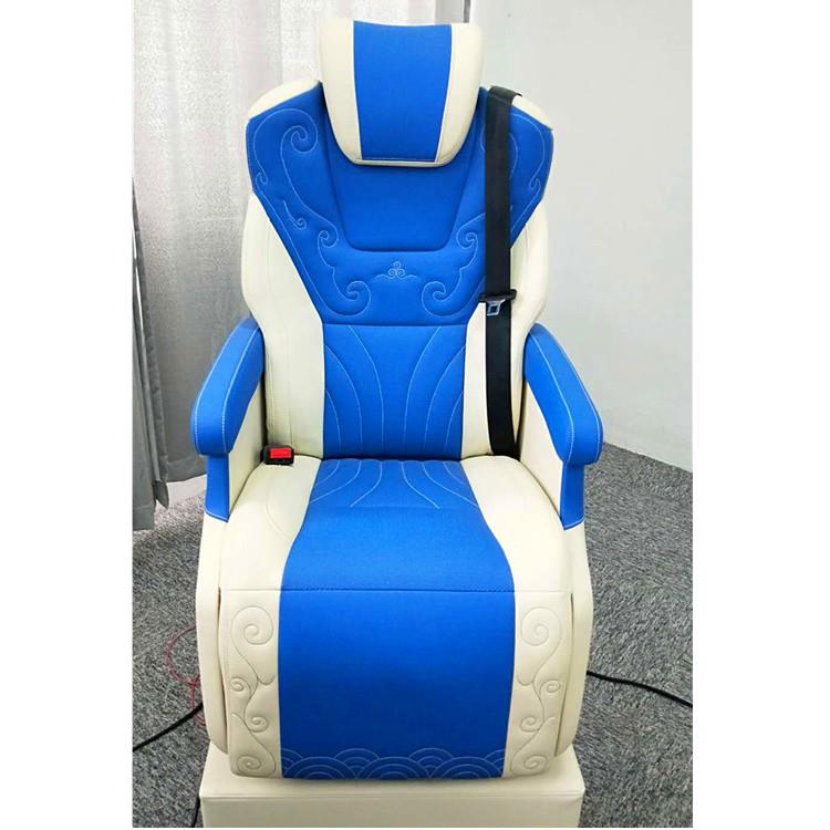 luxury bus seat with recliner backrest